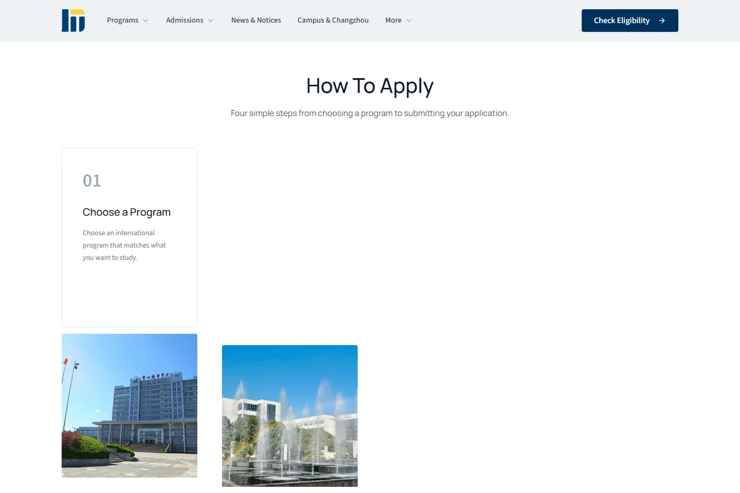 CZIMT application guide explaining the steps to prepare and apply