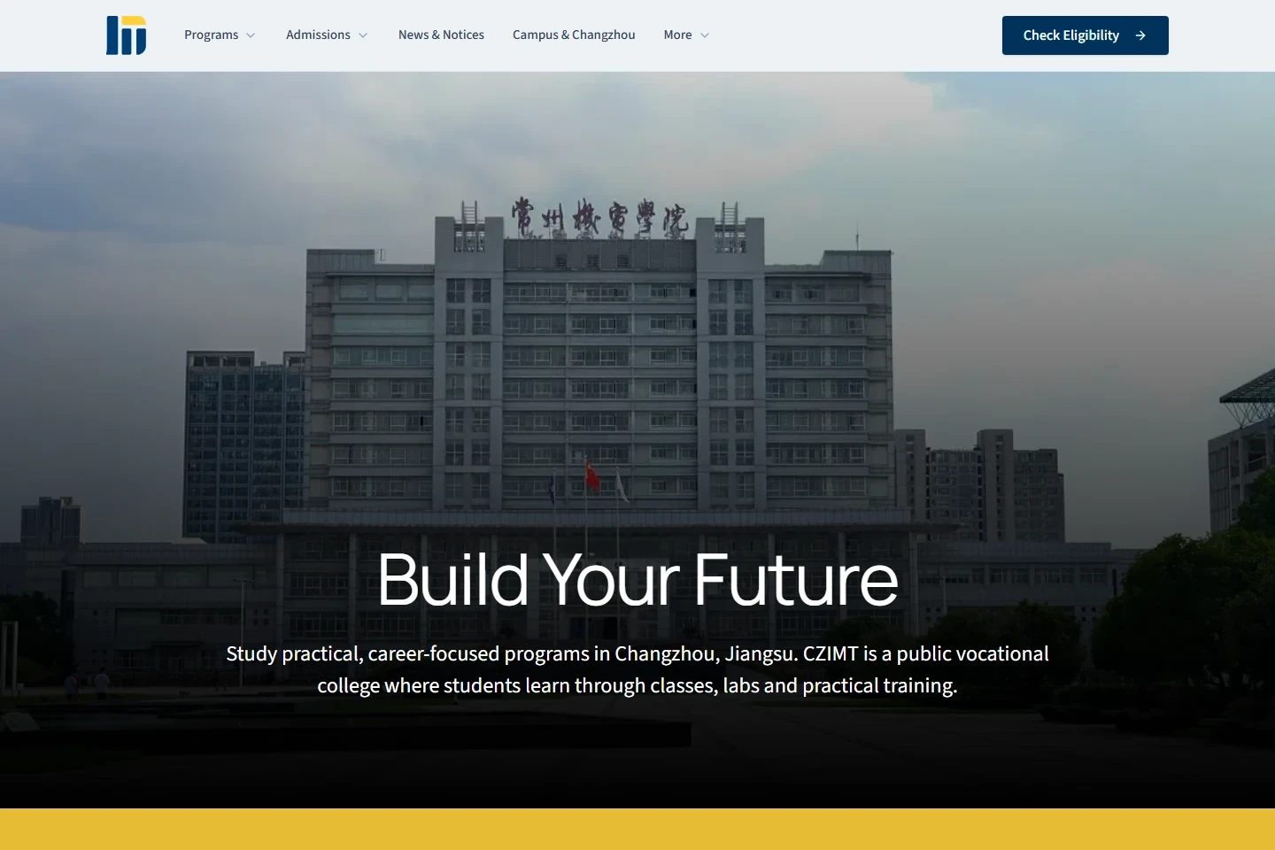 CZIMT international student website